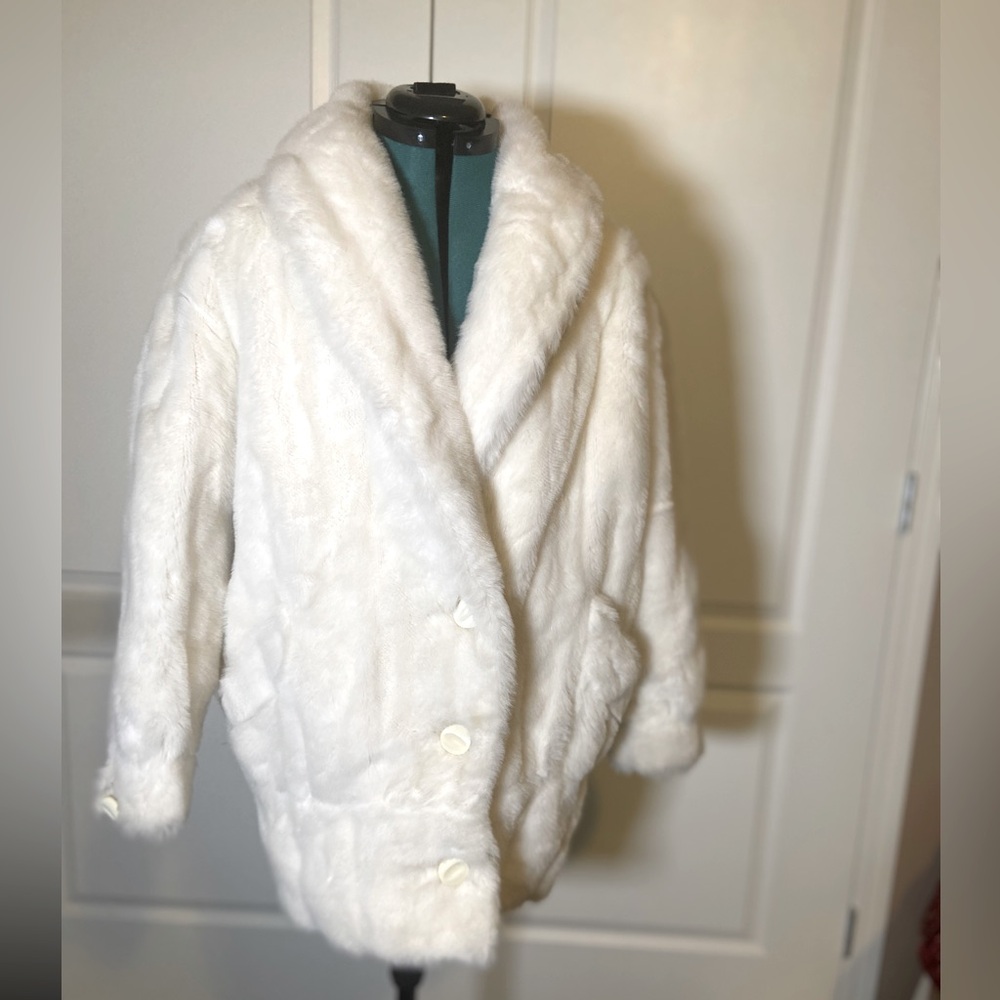 Faux fur jacket